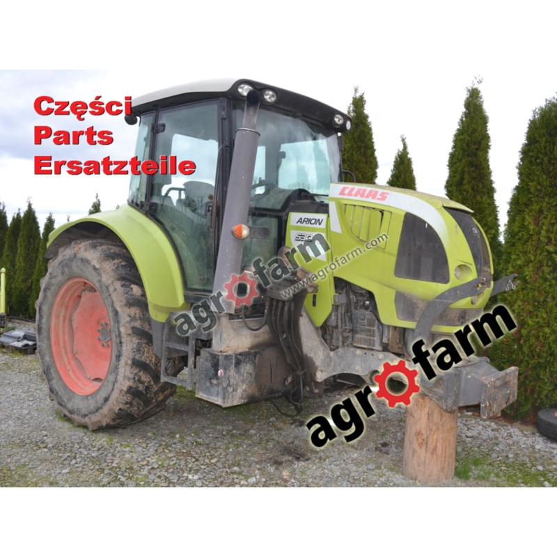 Claas Arion 530 części, skrzynia biegów, silnik