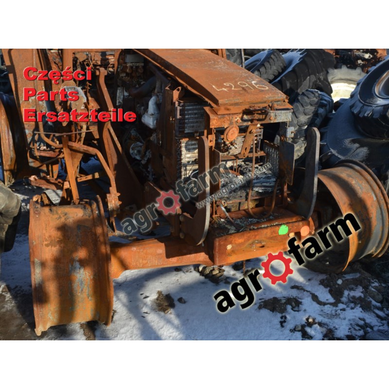 Massey Ferguson 6270 spare parts, gearbox, front axle