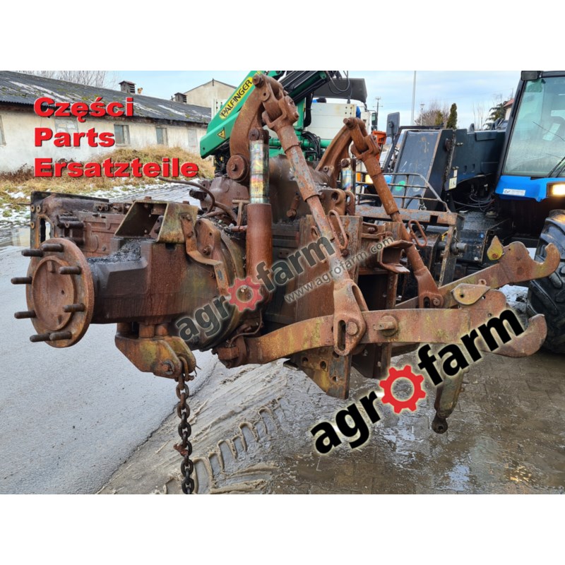 Deutz Agrostar TG 6.81 spare parts, gearbox, front axle