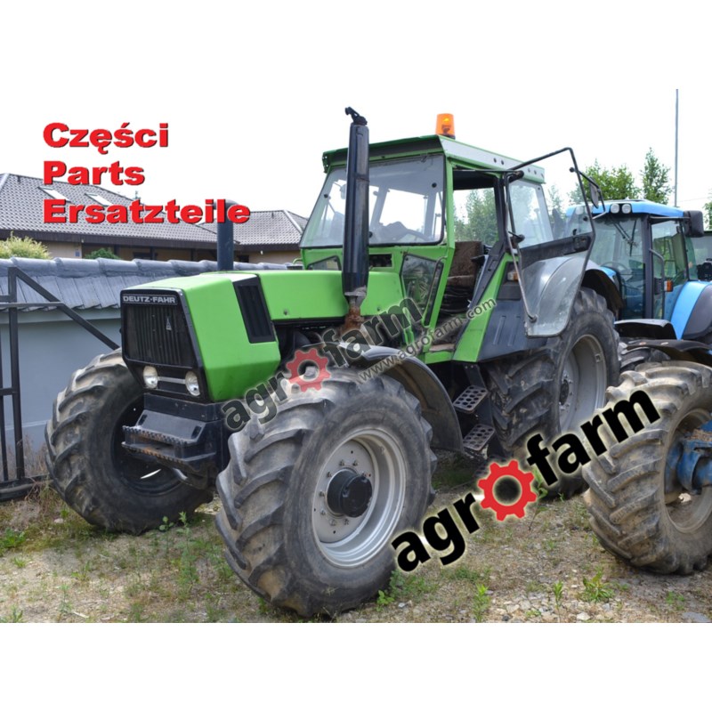 Deutz DX 145 części, skrzynia biegów, silnik, oś