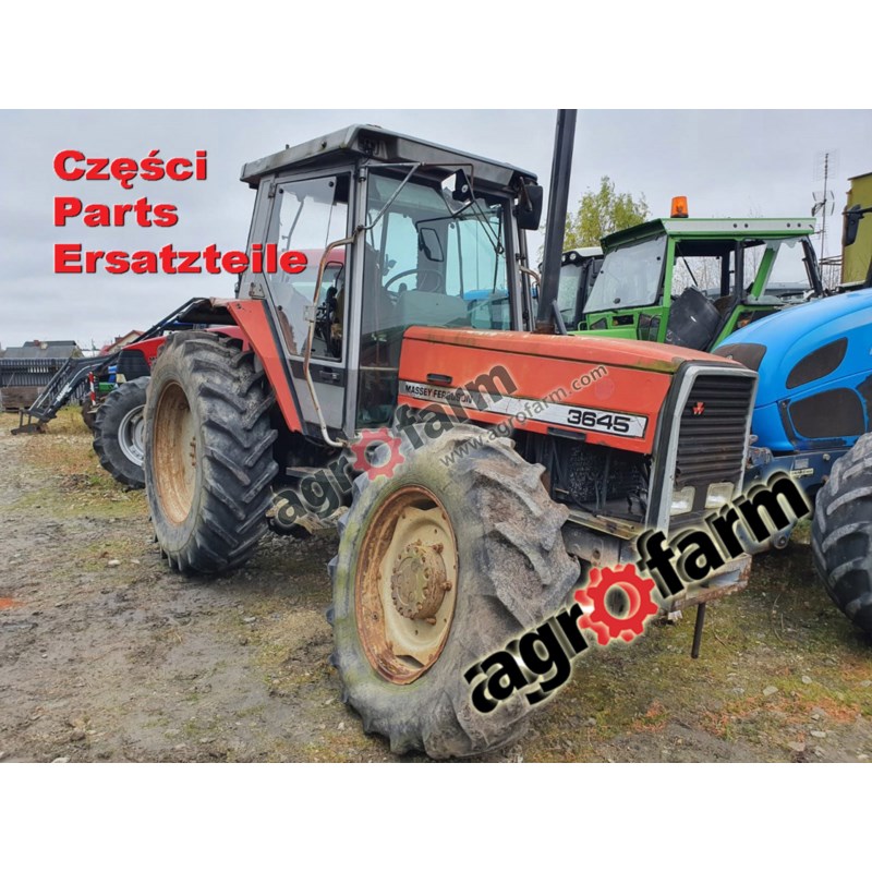 Massey Ferguson 3645 części, skrzynia biegów, oś