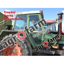 Fendt 612 silnik, części skrzynia biegów, zwolnica