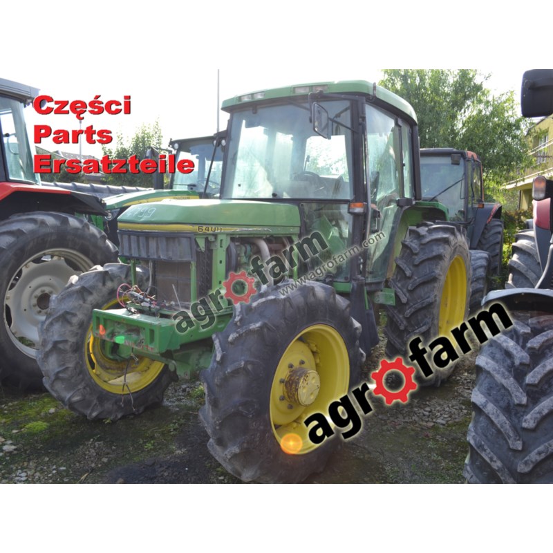 John Deere 6400 części, silnik, skrzynia biegów