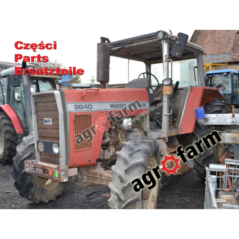 Massey Ferguson 2640 części, skrzynia biegów, oś