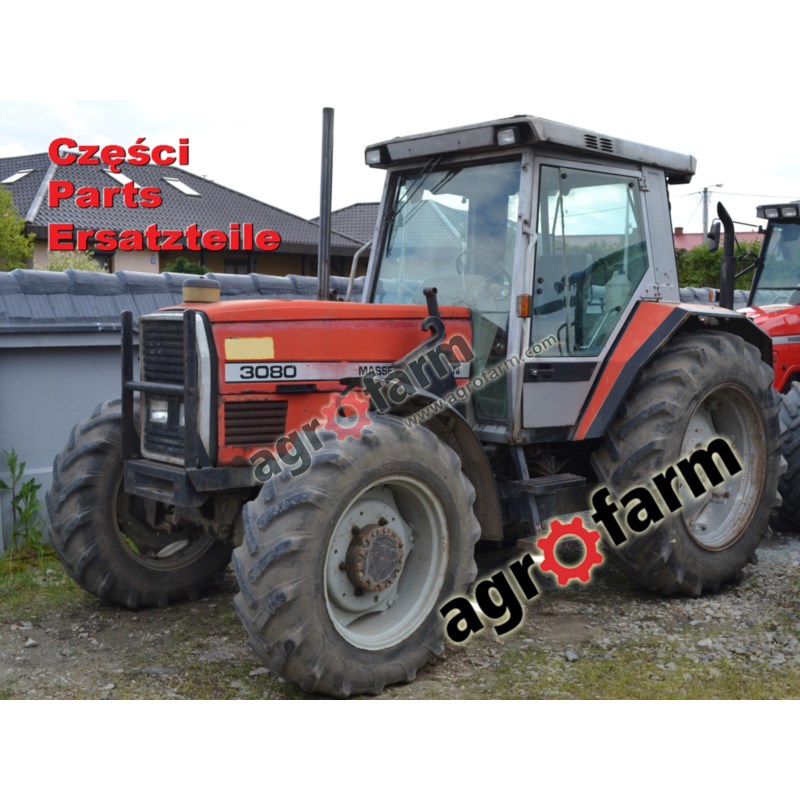 Massey Ferguson 3080 części, silnik, most przedni