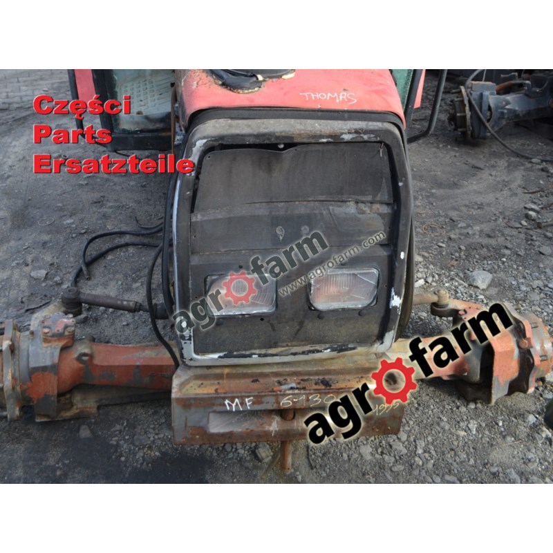 Massey Ferguson 6130 spare parts, gearbox, front axle