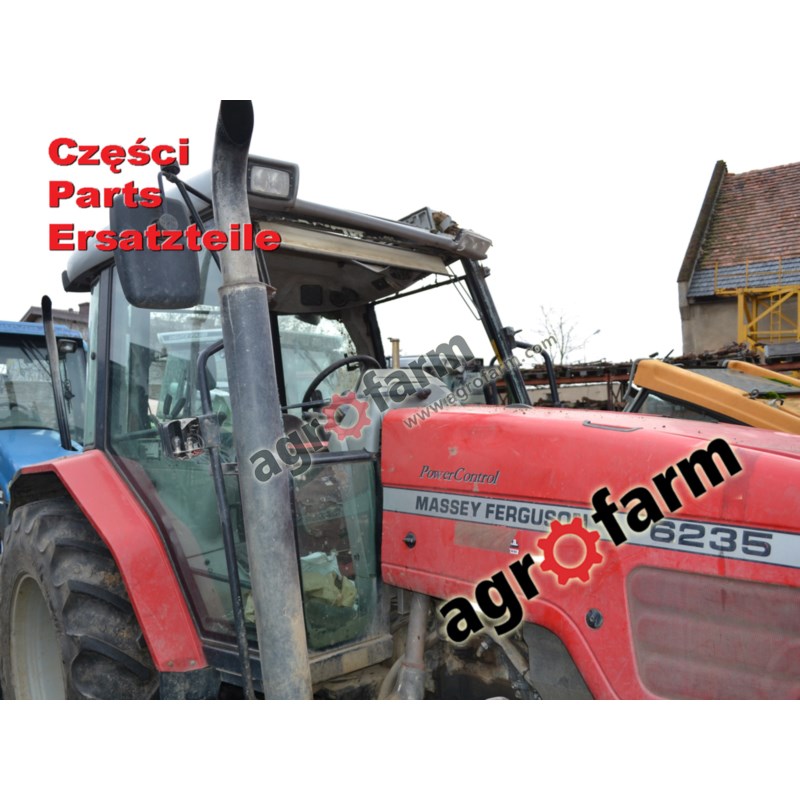 Massey Ferguson 6235 części, skrzynia biegów, oś